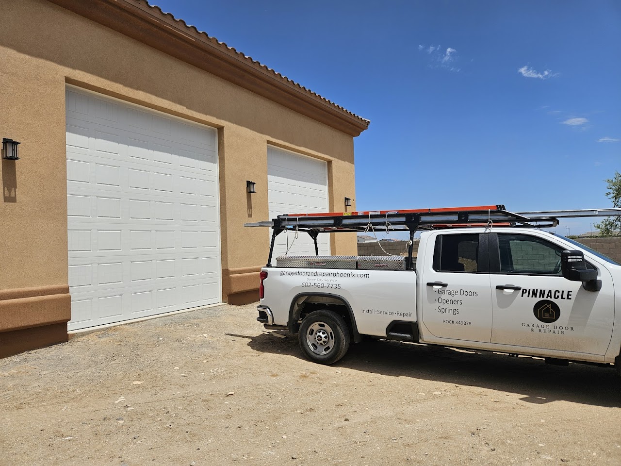 Pinnacle Garage Door and Repair project